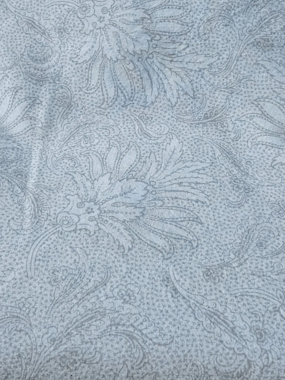 Ralph Lauren Gray/White Floral Sheet Set